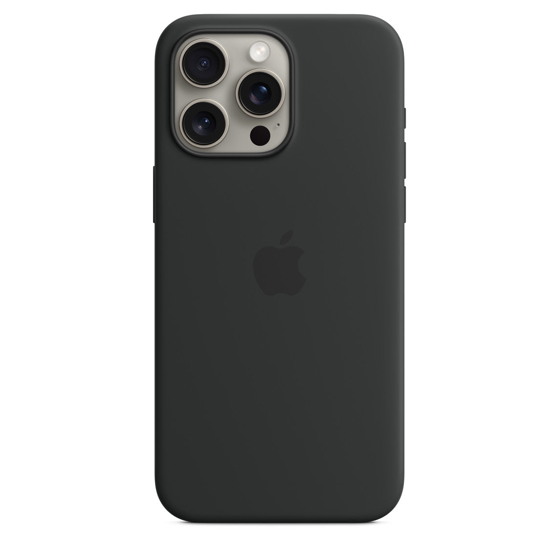 iPhone 7/8/SE Liquid Silicon Black iPhone Back Cover (NO #48)