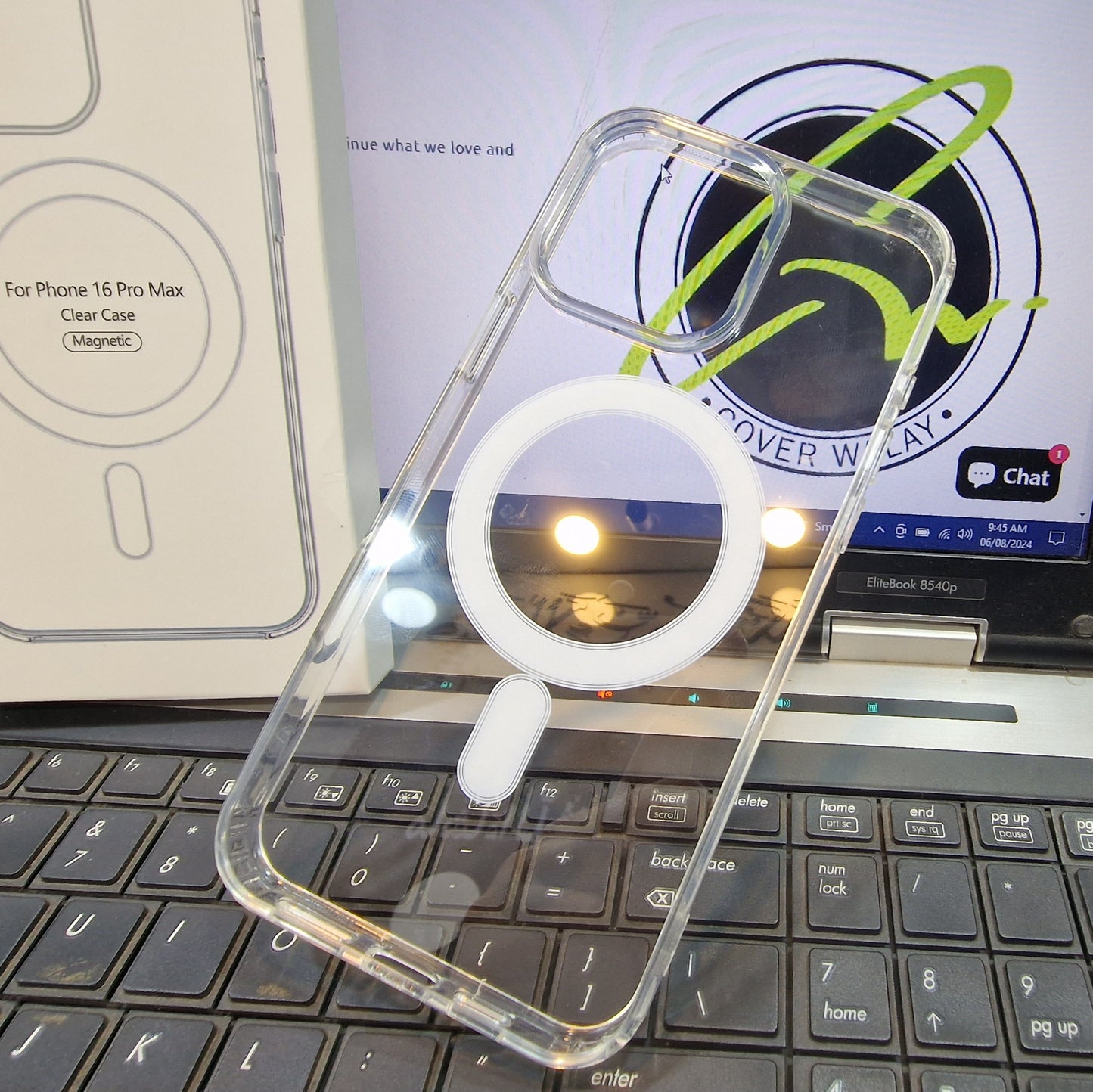 MagSafe Clear Jelly Case for iPhone | Shockproof Transparent Back Cover