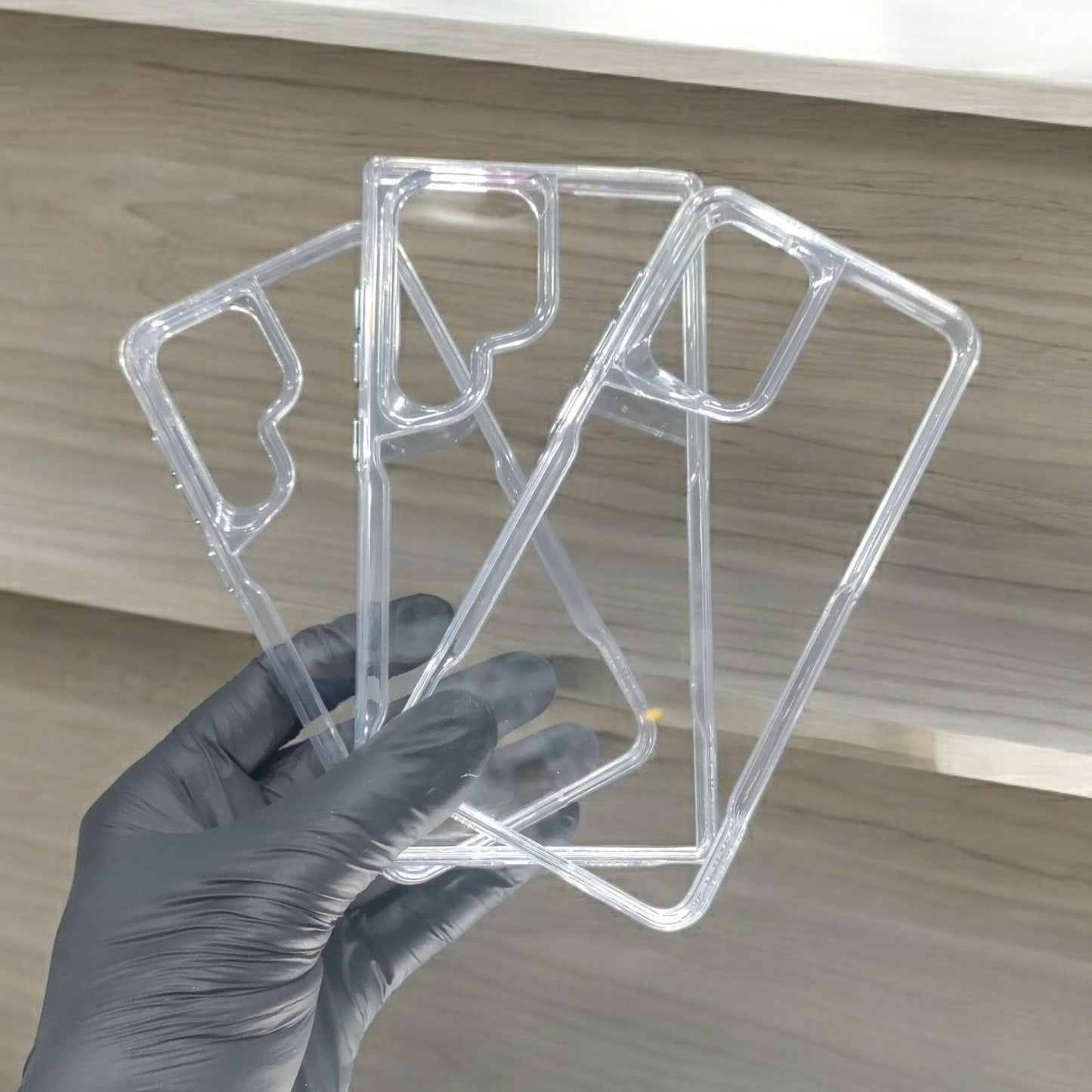 SPIGEN Anti Shock Camera Cut Clear (Transparent) Samsung Back Covers - M.T. (DS)
