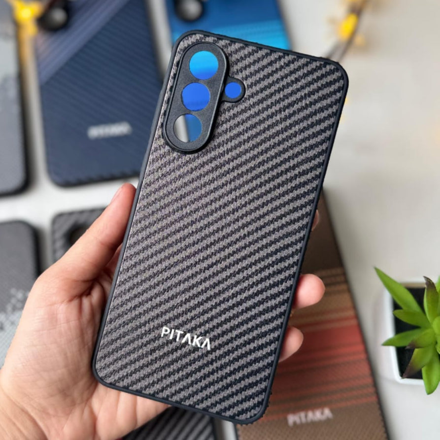 Pitaka Style Back Cover for Samsung | 8 Premium Designs | Slim, Protective Case with Strong Grip