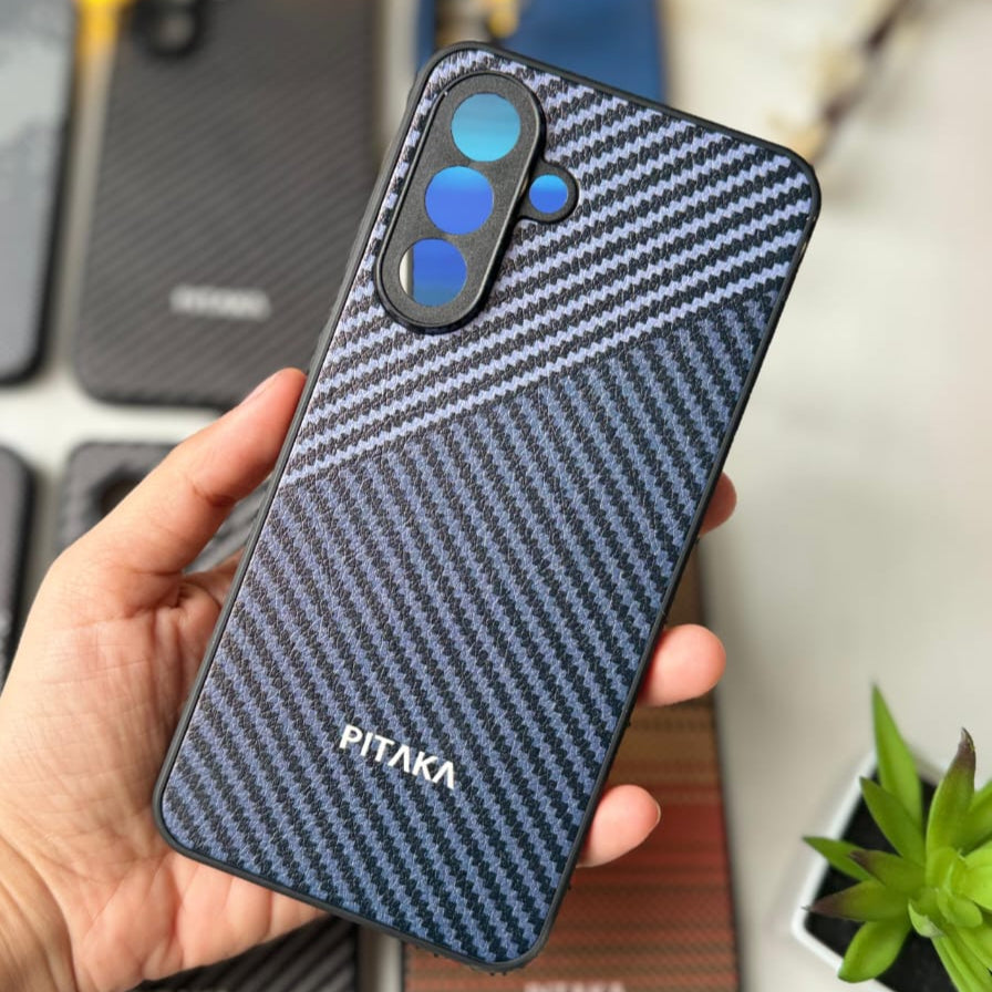 Pitaka Style Back Cover for Samsung | 8 Premium Designs | Slim, Protective Case with Strong Grip