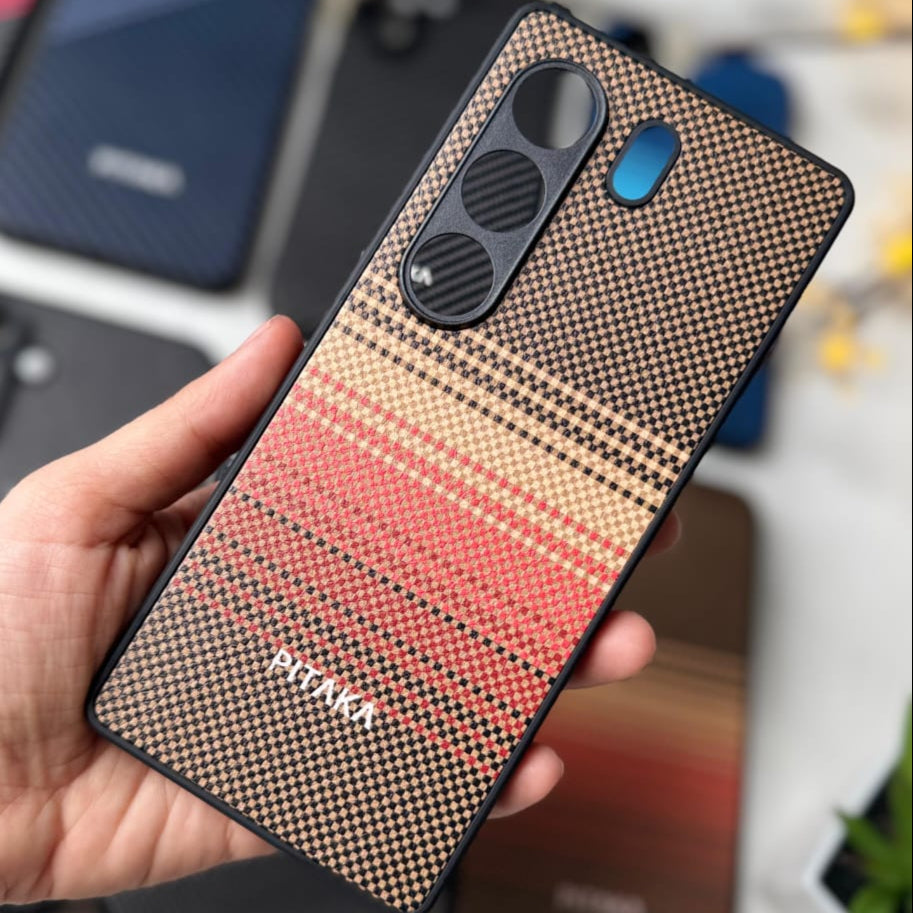Pitaka Style Back Cover for Samsung | 8 Premium Designs | Slim, Protective Case with Strong Grip