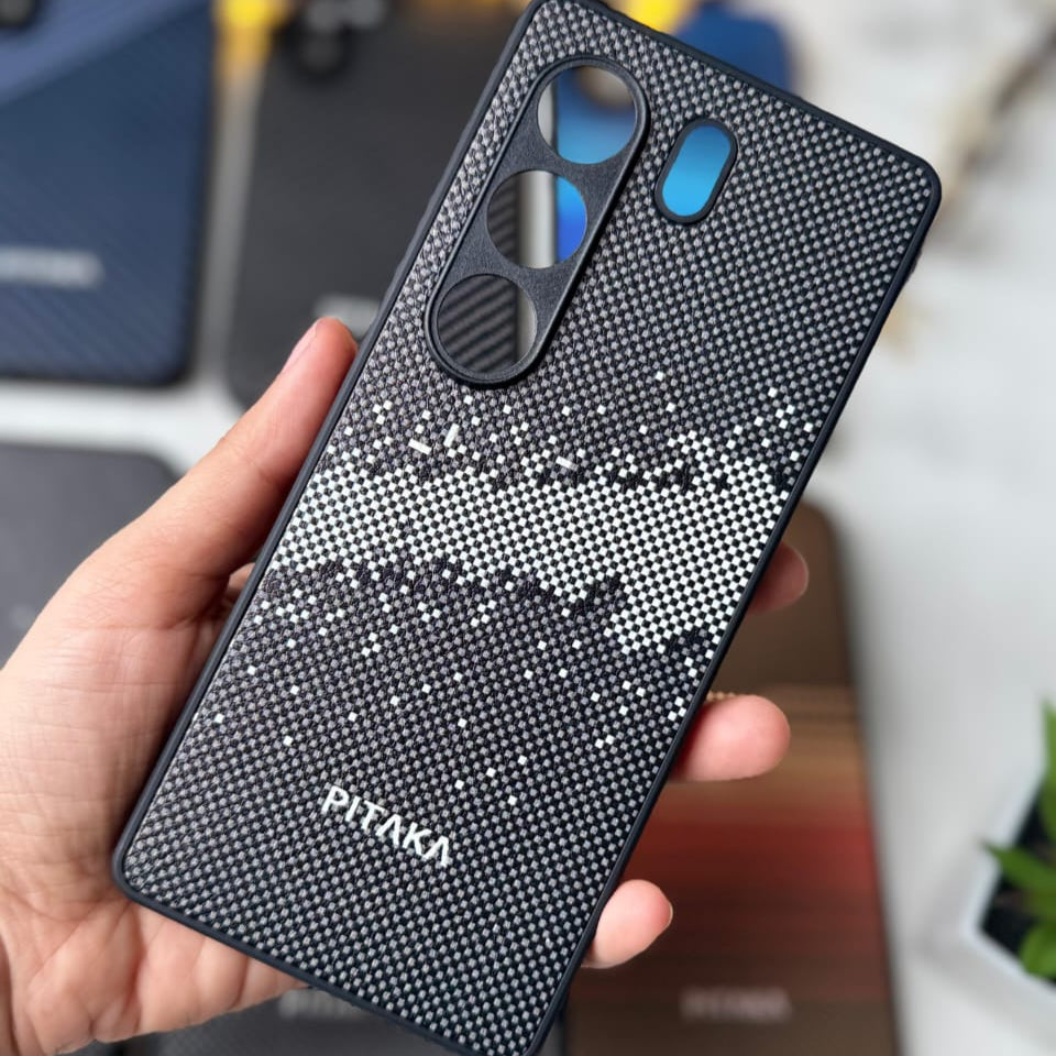 Pitaka Style Back Cover for Samsung | 8 Premium Designs | Slim, Protective Case with Strong Grip