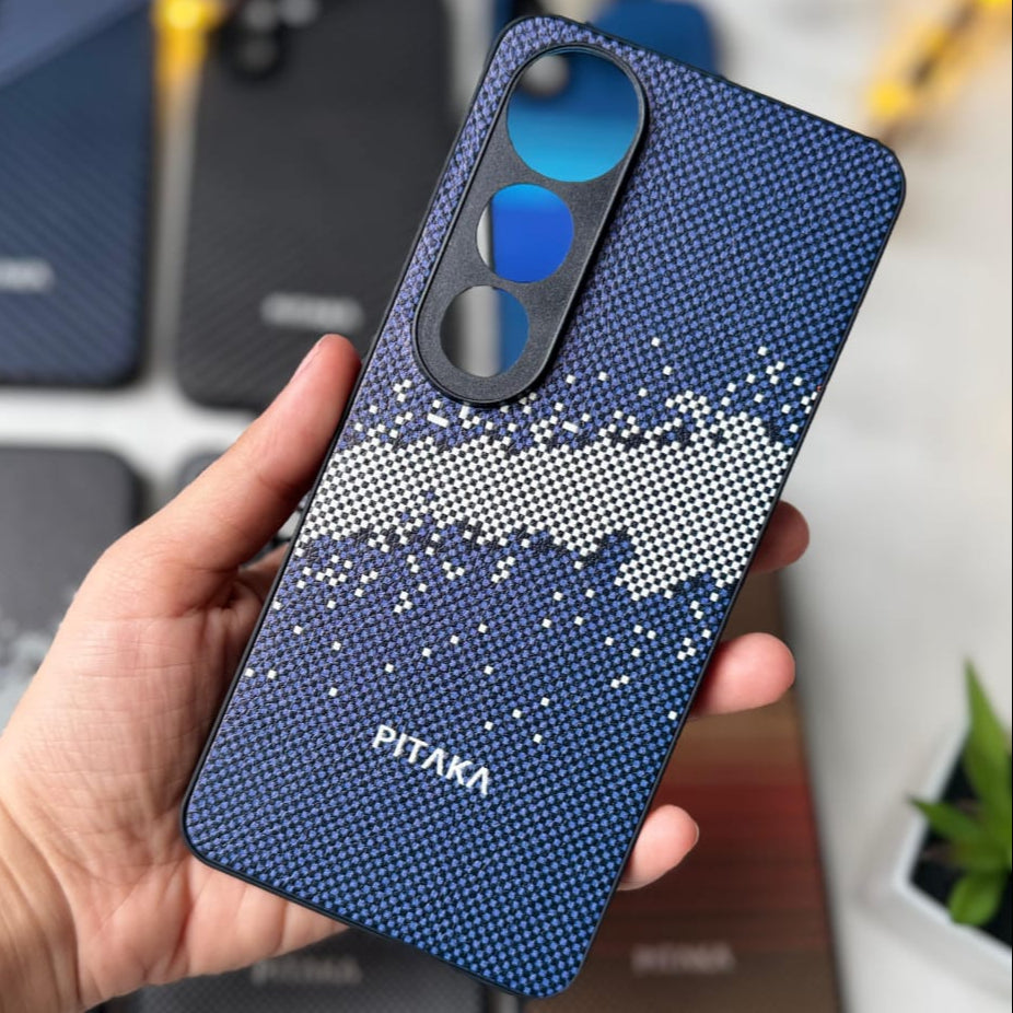 Pitaka Style Back Cover for Samsung | 8 Premium Designs | Slim, Protective Case with Strong Grip