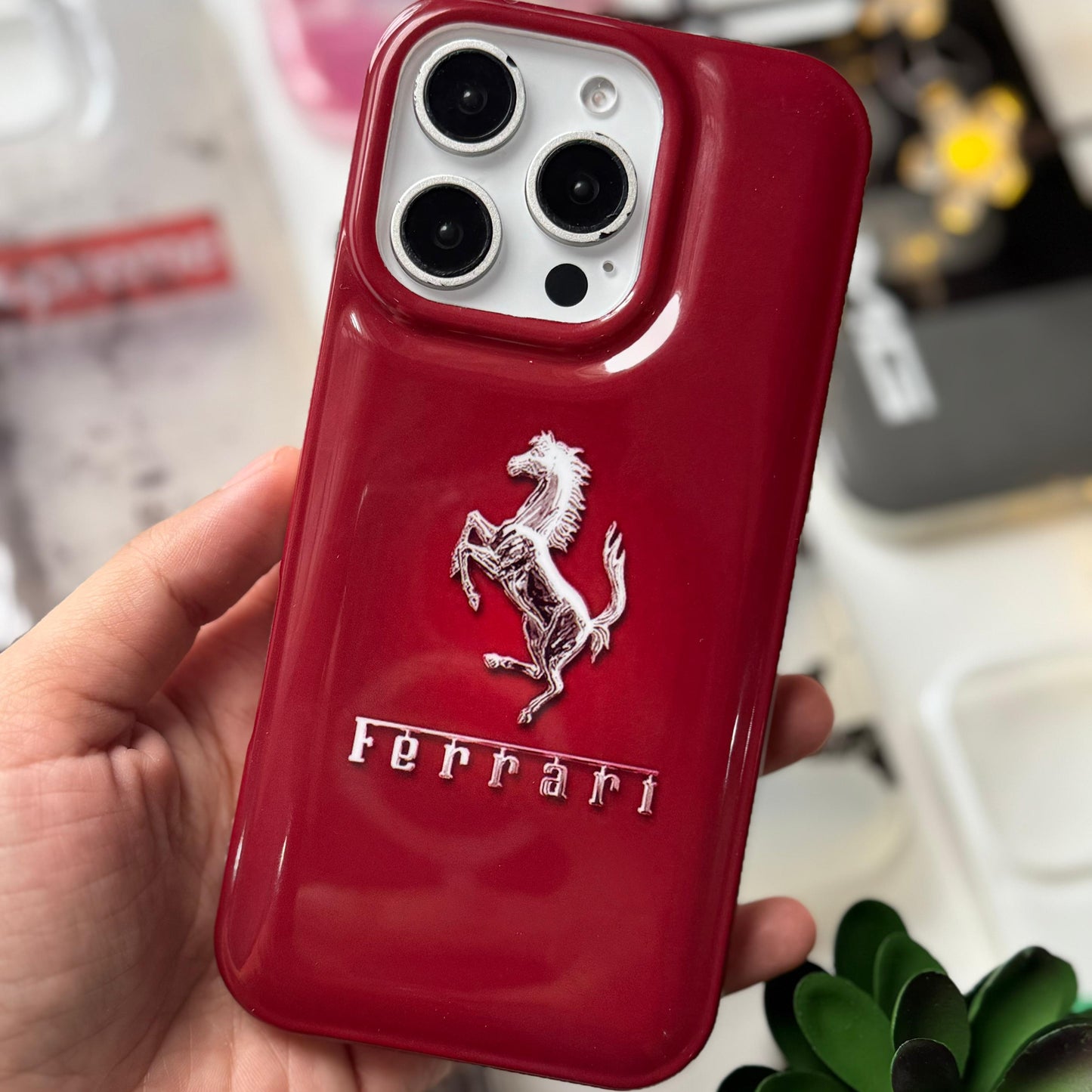 IMD Printed Racing Style iPhone Back Cover | Glossy Finish | Premium Designs