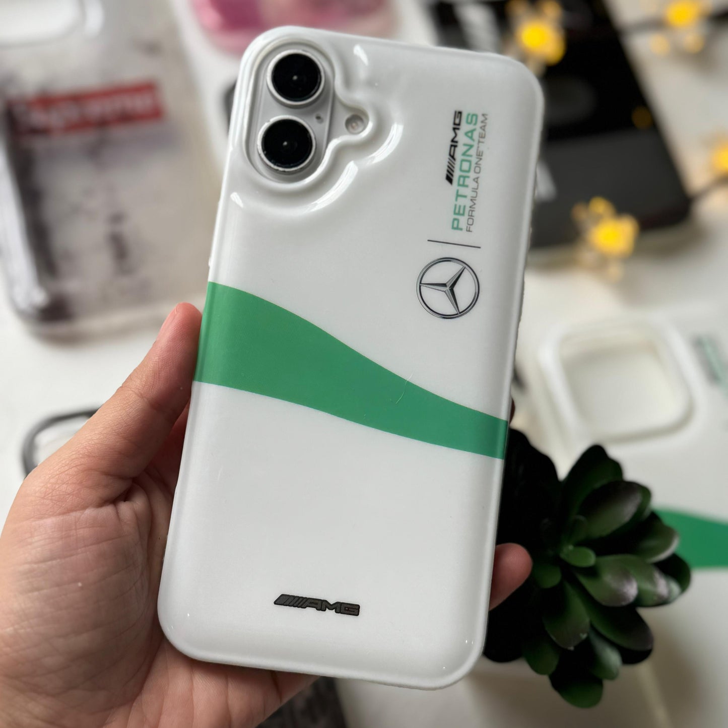 IMD Printed Racing Style iPhone Back Cover | Glossy Finish | Premium Designs