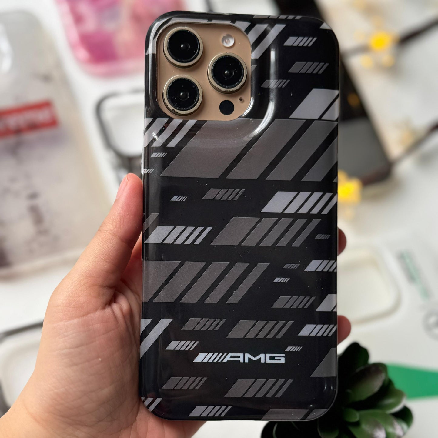 IMD Printed Racing Style iPhone Back Cover | Glossy Finish | Premium Designs