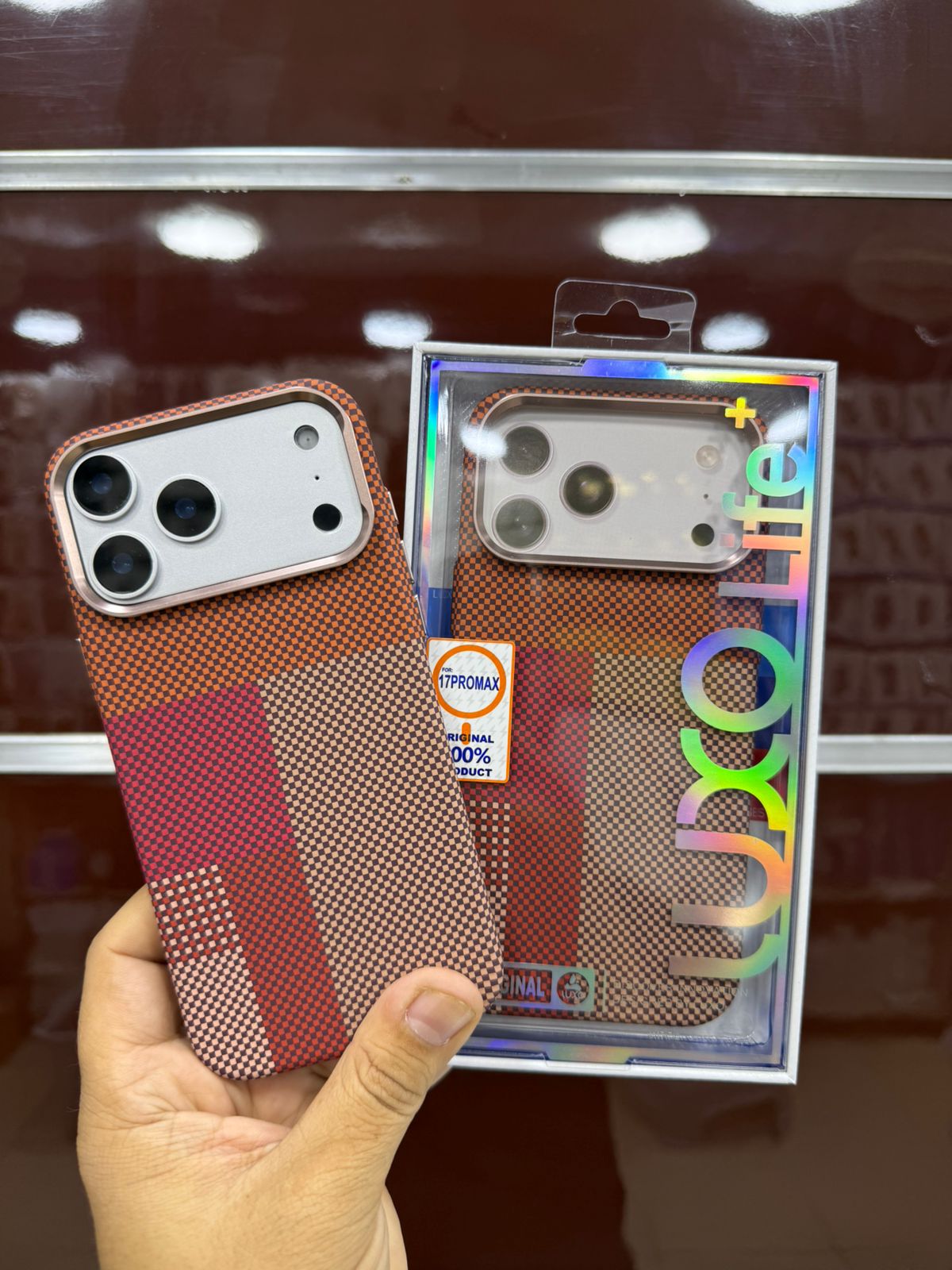 LUXO Fabric Grip Case | For iPhone 17 Pro Max | (DS-ST)