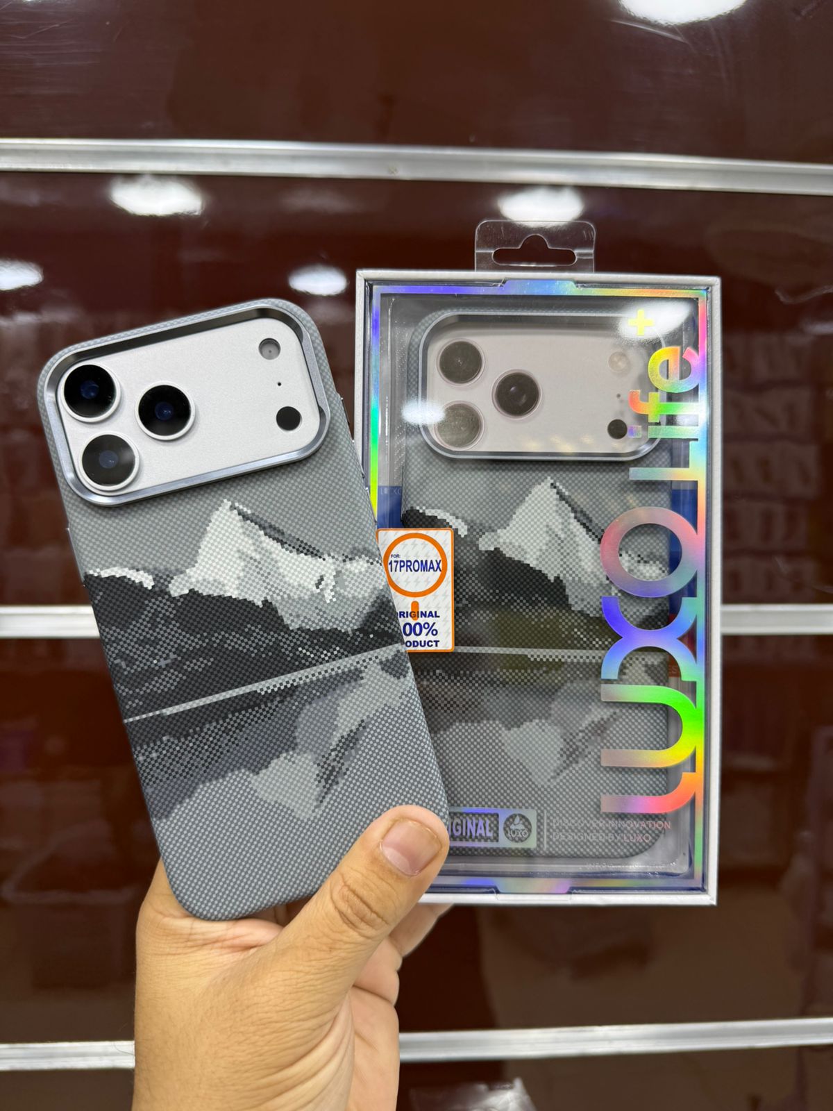 LUXO Fabric Grip Case | For iPhone 17 Pro Max | (DS-ST)