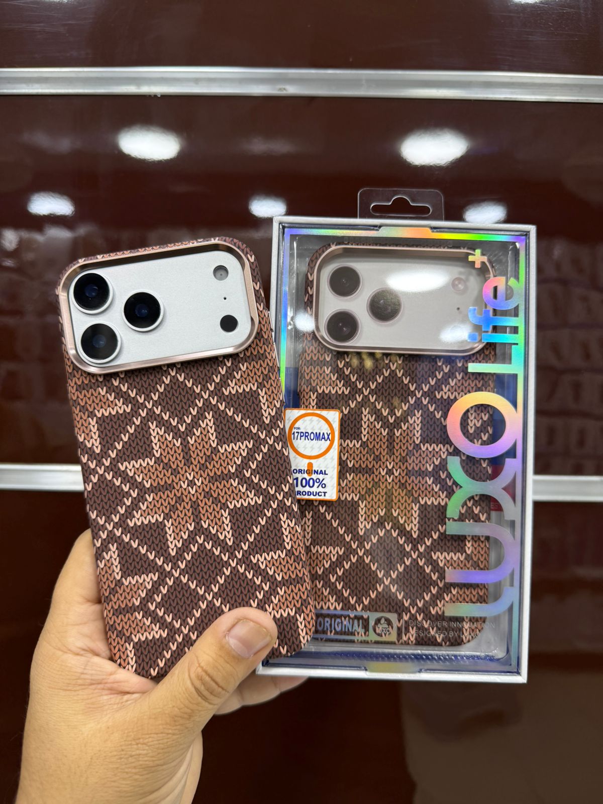 LUXO Fabric Grip Case | For iPhone 17 Pro Max | (DS-ST)