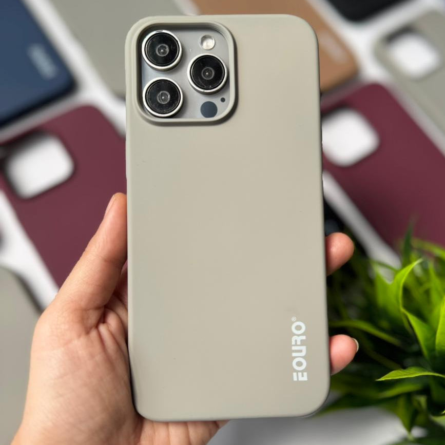 Matte Natural Titanium Back Cover | Slim, Sleek & Strong Grip | iPhone, Samsung, Google Pixel, One Plus, Oppo, Tecno, Mi, Infinix & Vivo