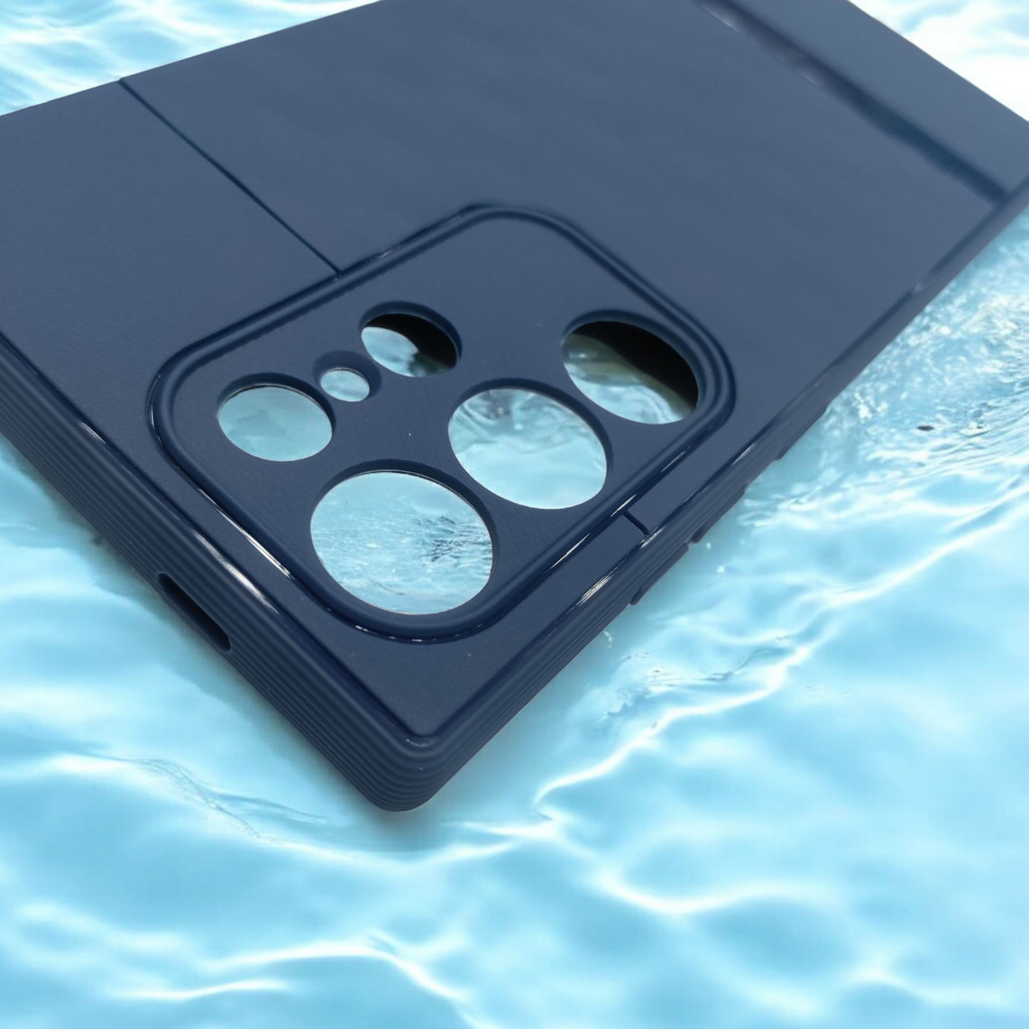 CSLOGY Dark Blue Back Cover for Samsung S24 Ultra (DS-ST)