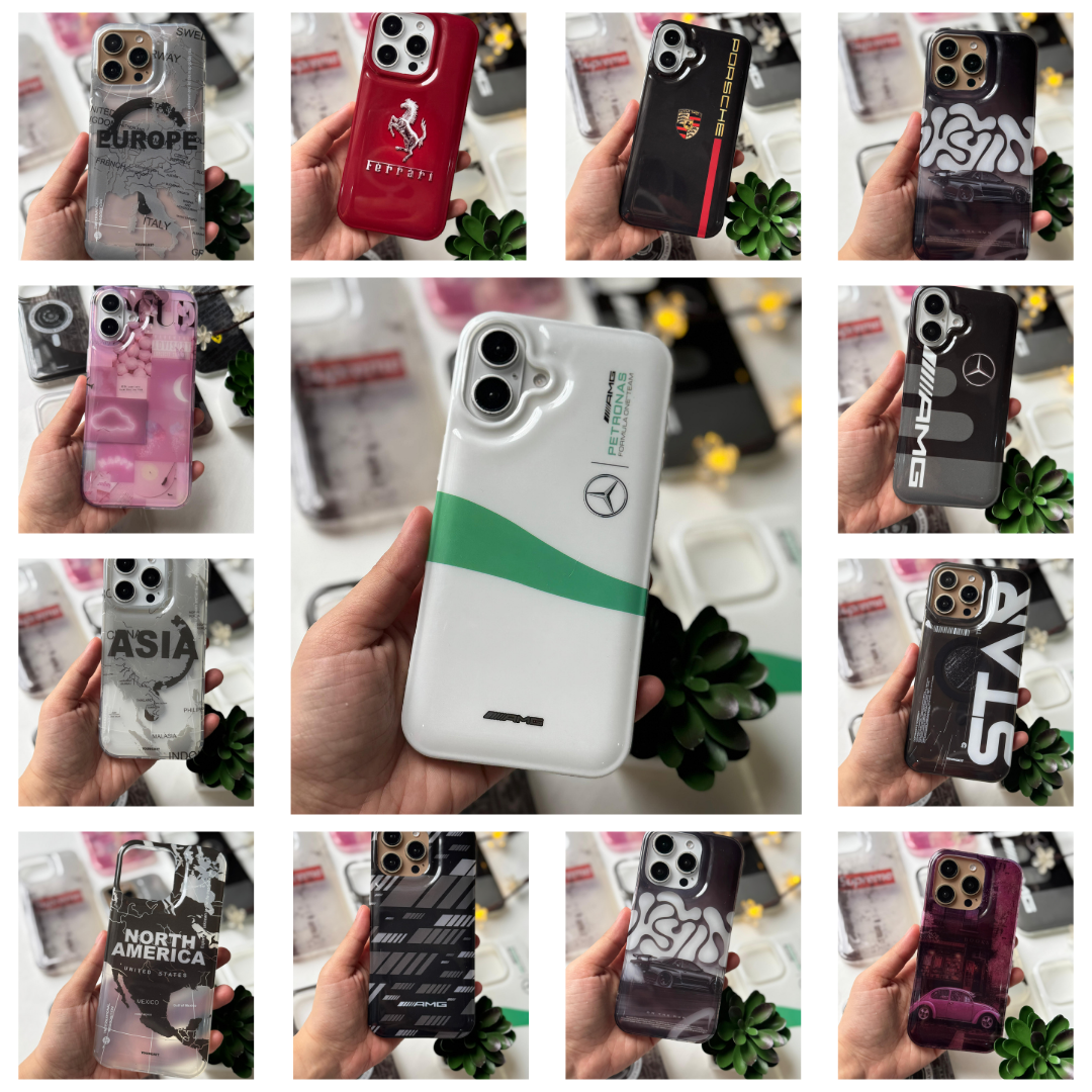 IMD Printed Racing Style iPhone Back Cover | Glossy Finish | Premium Designs