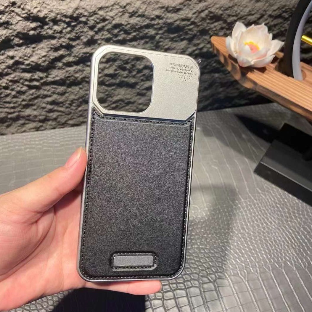 Metal Leather Magsafe UG Perfume Case (DS)