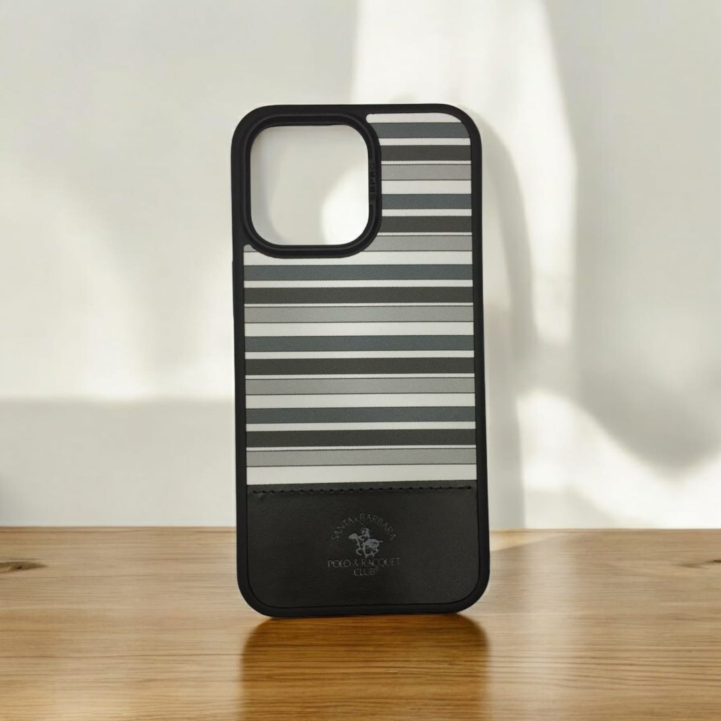 iPhone 15 Pro Max Polo ISAAC Leather Case (DS-ST)