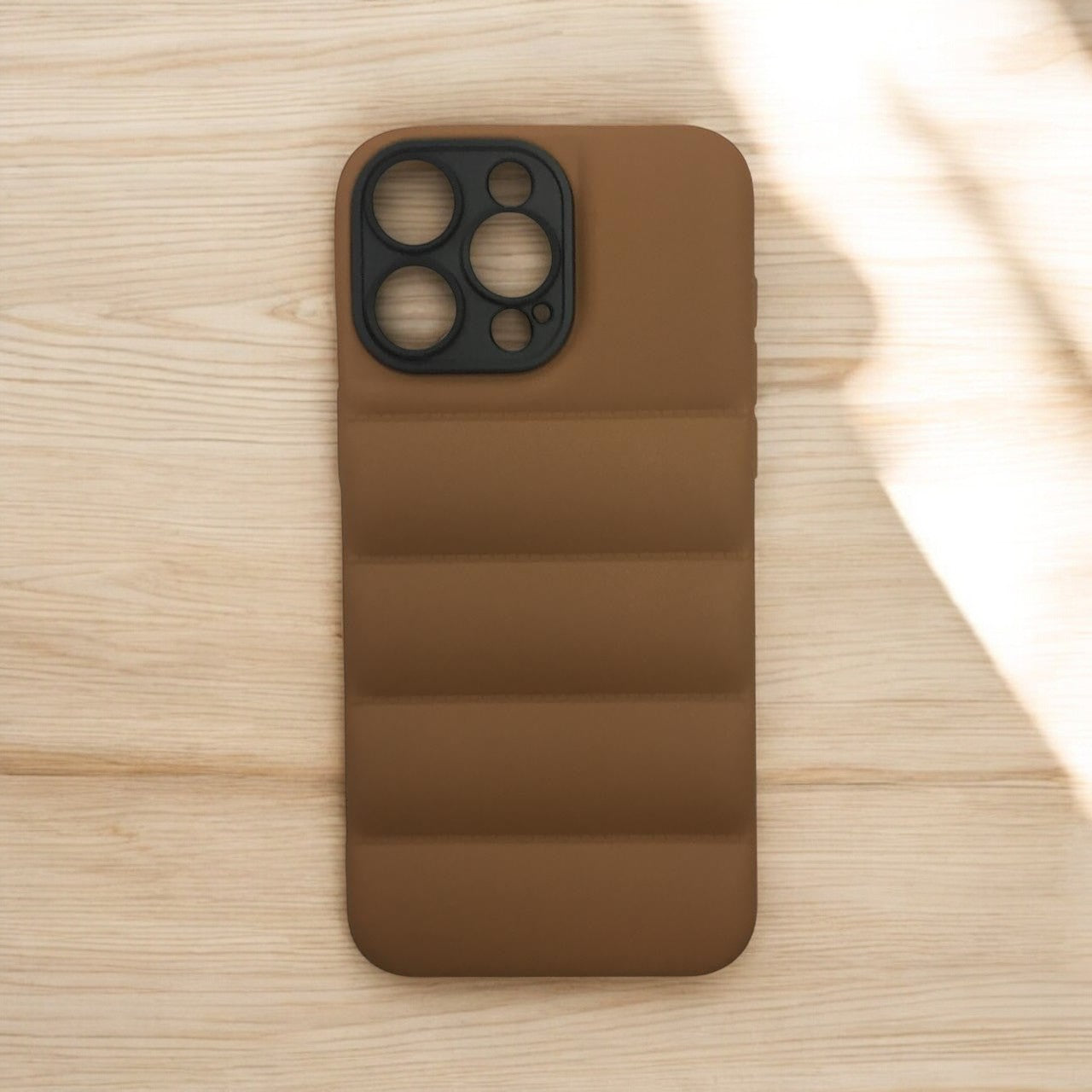 iPhone 11 Pro Max Puffer DESERT TITANIUM Ultra Protective Case With Camera Protection (A3-DS)