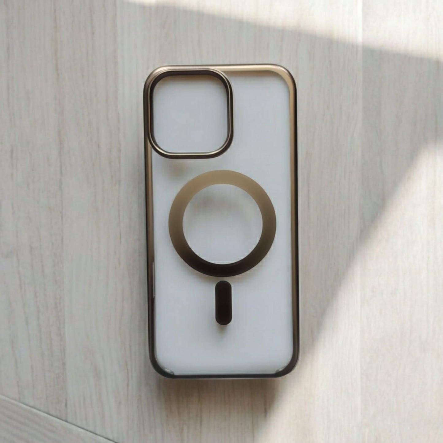 iPhone 16 Pro Max Gold Metal Air Skin Magsafe Supported (DS-MT)