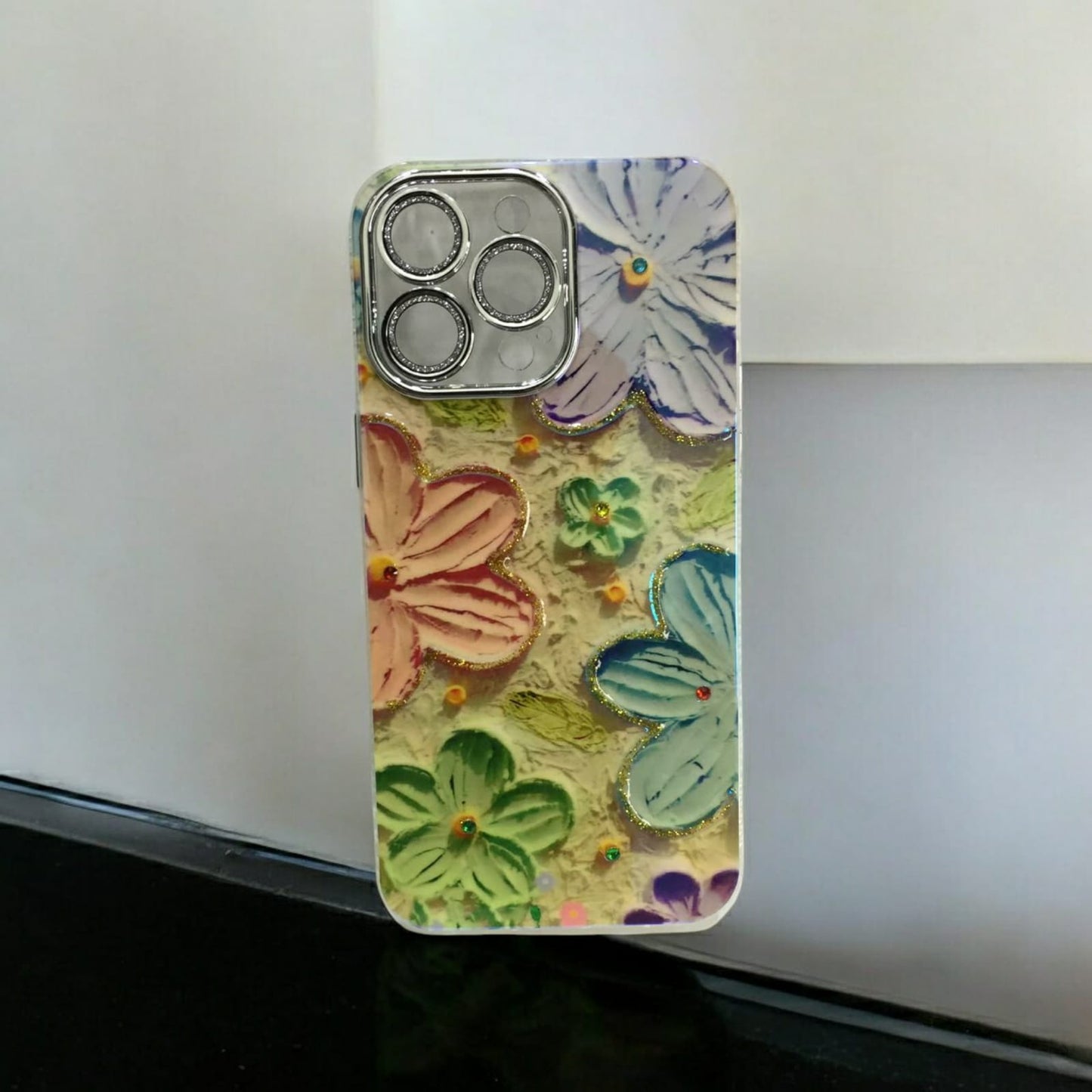 iPhone 11 Pro Max (Yellow Flower) Floral Blushing Cases (DS-UG)