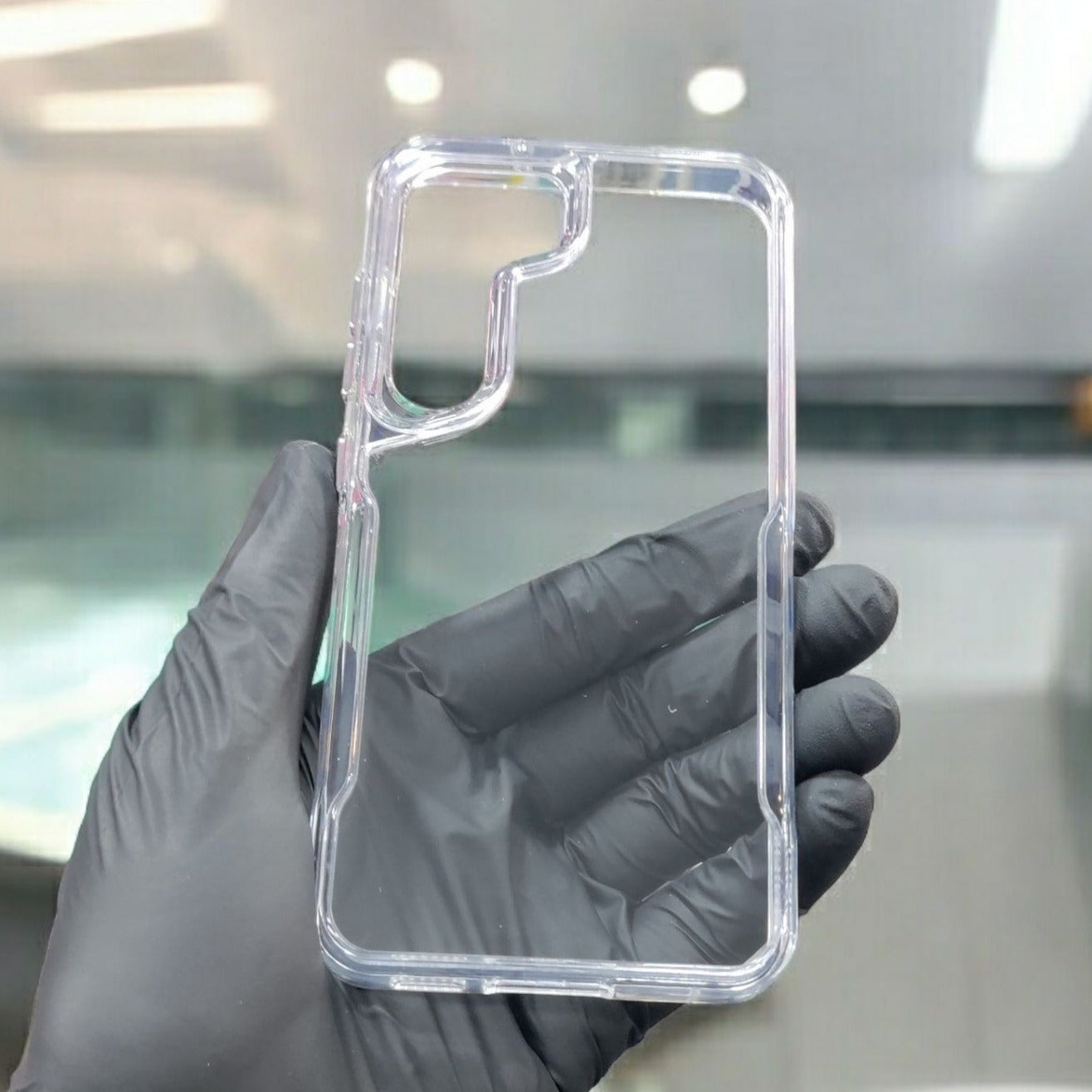 SPIGEN Anti Shock Camera Cut Clear (Transparent) Samsung Back Covers - M.T. (DS)