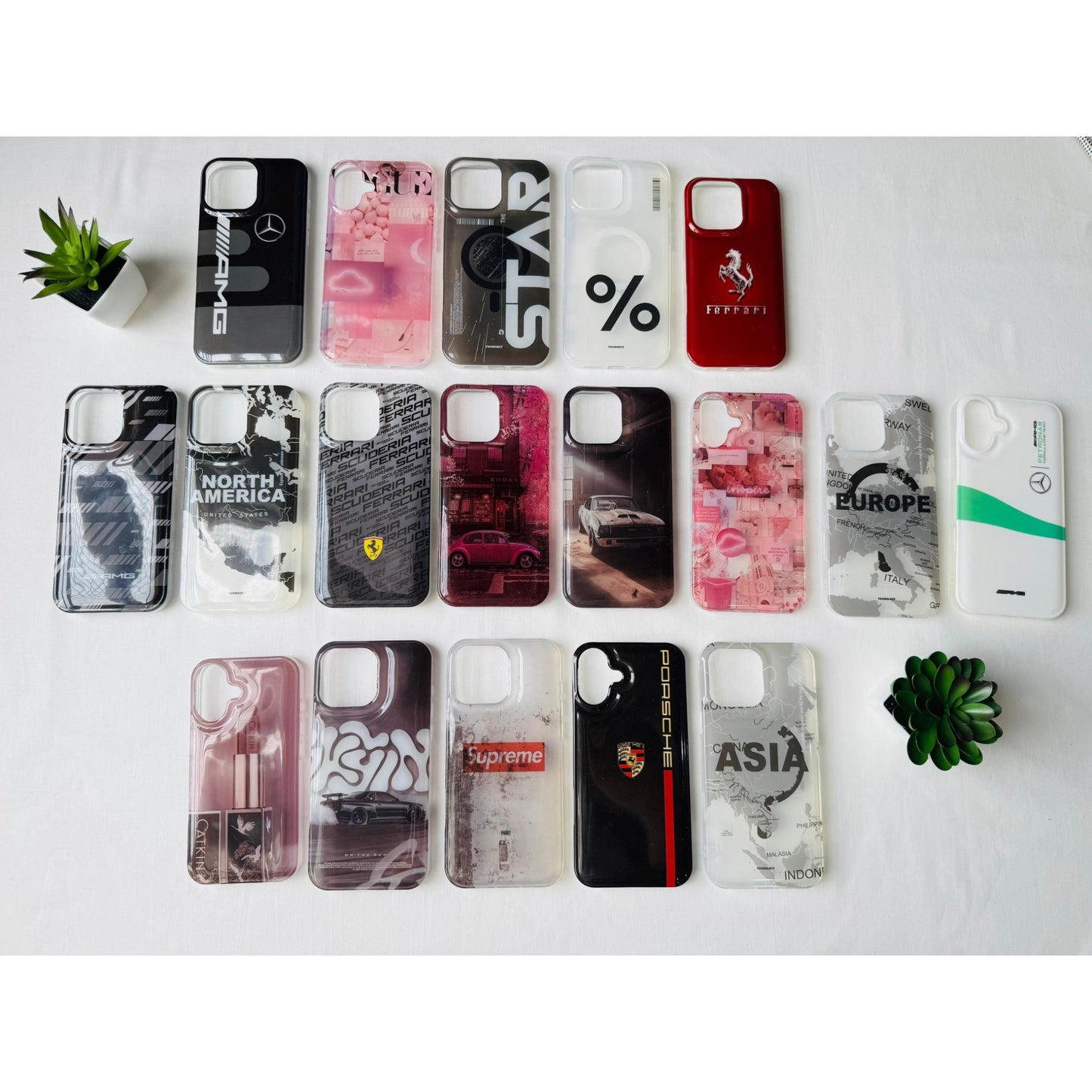 IMD Printed Racing Style iPhone Back Cover | Glossy Finish | Premium Designs