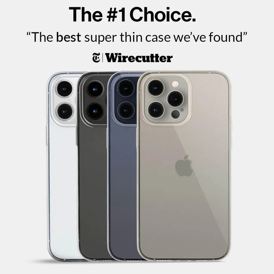 ERO Crystal Clear iPhone Clear Case (iPhone 15 Series)