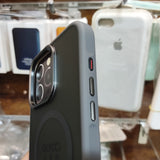 OLYC Translucent Black Magsafe Back Cover (iPhone 15 Series)