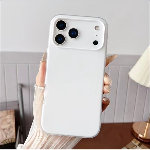 White Liquid Silicon iPhone Back Covers (No. #44)