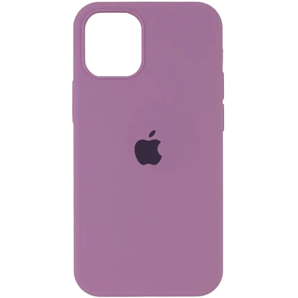 Ash Purple Silicon iPhone Back Covers (No. #46)