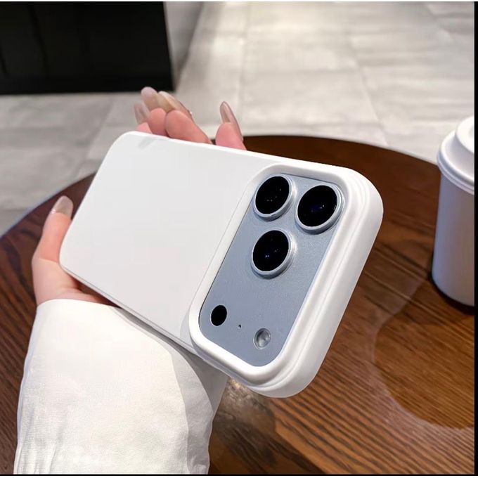 White Liquid Silicon iPhone Back Covers (No. #44)