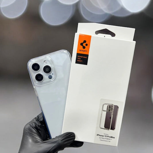 SPIGEN Ultra Hybrid Protection Back Covers for all models of iPhone