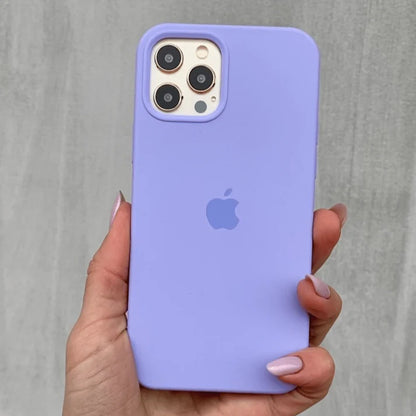Lilac Silicon iPhone Back Covers (No. #24)