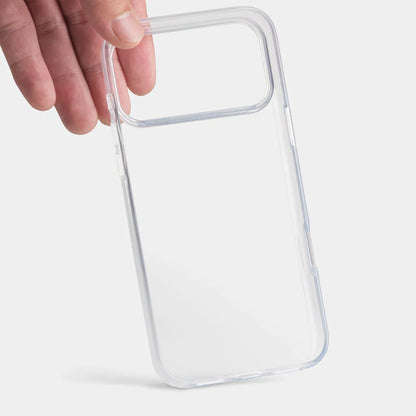 SPGN Anti Yellow PC Back Cover | Crystal Clear | Shockproof Case | iPhone 17 Pro Max | 17 Pro | 17 Air | 17