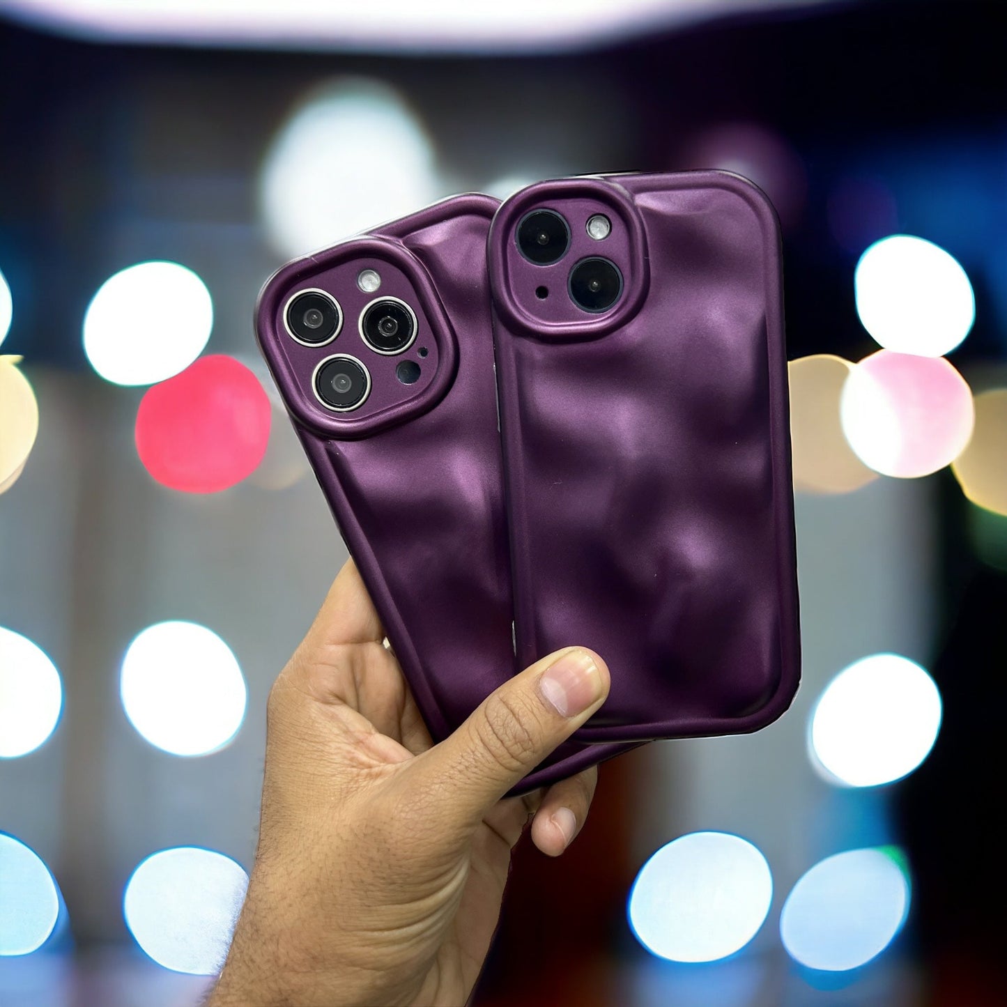 iPhone 14 Pro Max IMD Shiny Case Deep Purple (MT-DS)