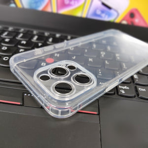 J-Case HD Transparent Back Cover (iPhone 15 Series)
