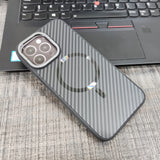 ERO Textured Matte Finish Magsafe Back Cover (iPhone 15 Series)