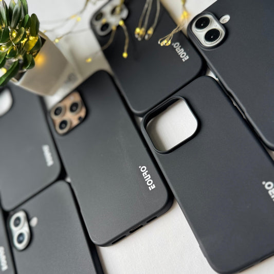 Matte Black Back Cover | Slim, Sleek & Strong Grip | GOOGLE PIXEL | ONE PLUS | OPPO | TECNO | INFINIX | VIVO
