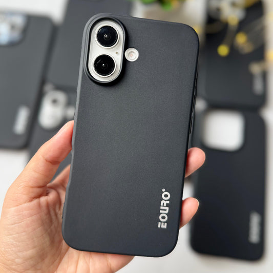 Matte Black Back Cover | Slim, Sleek & Strong Grip | Samsung & iPhone Models