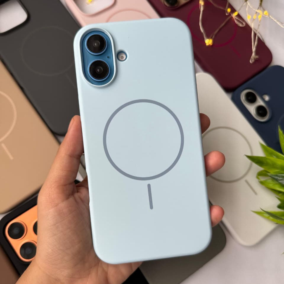 Silicone MagSafe Case | Slim Protective Back Cover for iPhone & Samsung