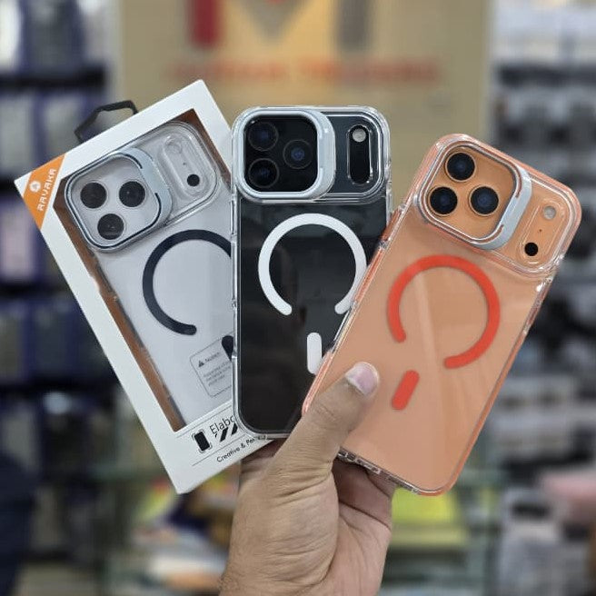 Transparent MagSafe Back Cover for iPhone 17 Pro Max