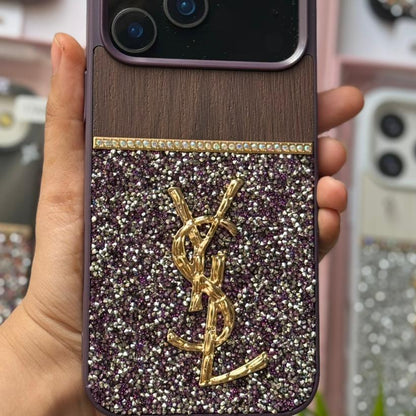 Luxe Sparkle Emblem Case | iPhone 17 Series