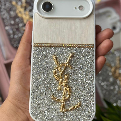 Luxe Sparkle Emblem Case | iPhone 17 Series