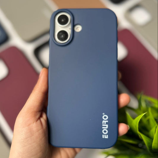 Matte Blue Back Cover | Slim, Sleek & Strong Grip | iPhone, Samsung, Google Pixel, One Plus, Oppo, Tecno, Mi, Infinix & Vivo