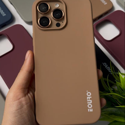Matte Brown Back Cover | Slim, Sleek & Strong Grip | iPhone, Samsung, Google Pixel, One Plus, Oppo, Tecno, Mi, Infinix & Vivo