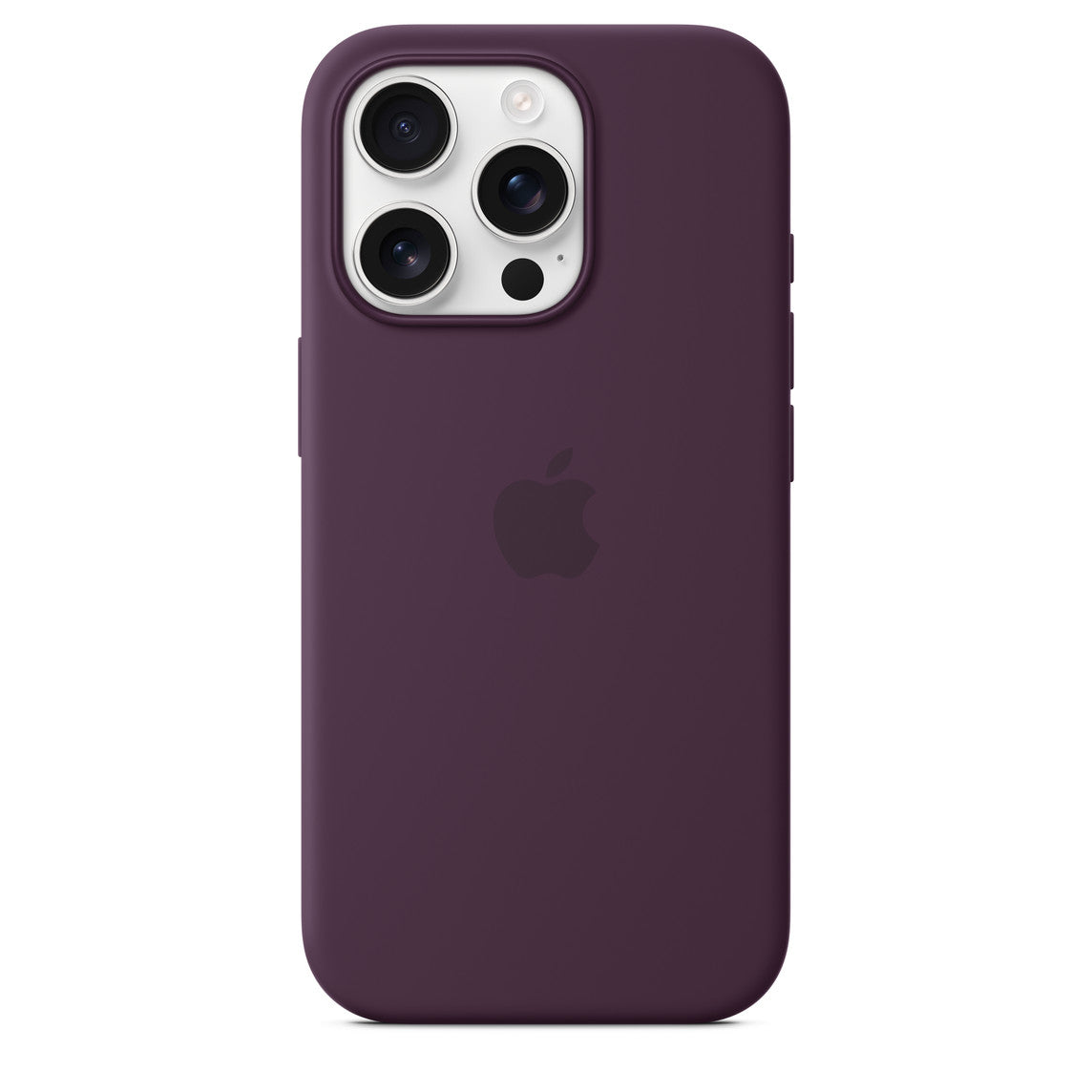 Deep Purple Liquid Silicon iPhone Back Covers (No. #58)