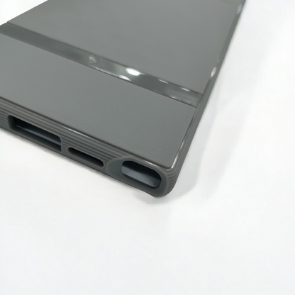 CSLOGY Platinum Gray Back Cover for Samsung S24 Ultra (DS-ST)
