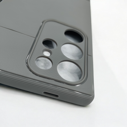 CSLOGY Platinum Gray Back Cover for Samsung S24 Ultra (DS-ST)