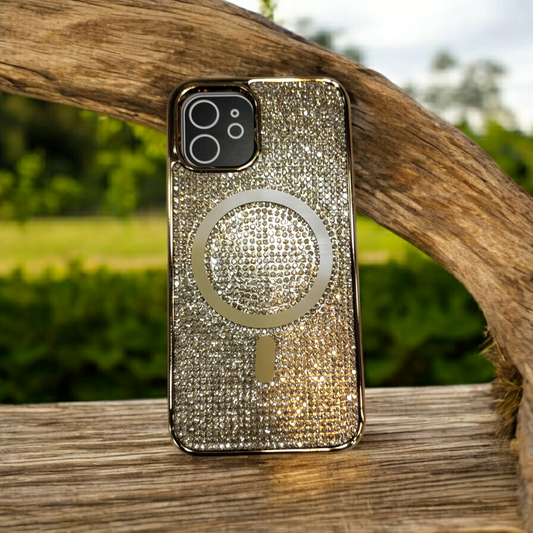 Golden Sparkle MagSafe Back Cover (DS-MT) for iPhone 11