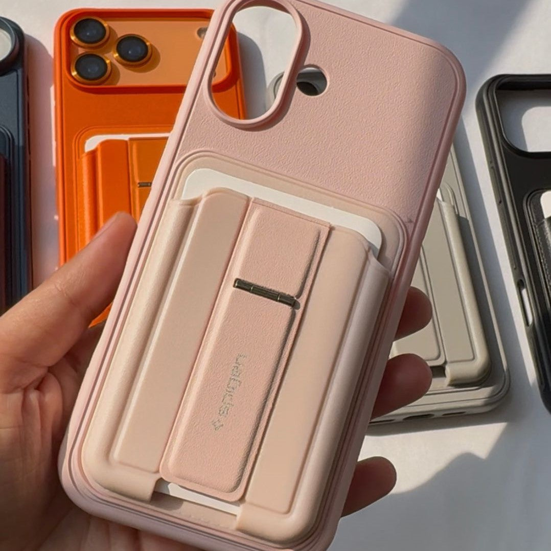 SmartStand Wallet Case With Kickstand | iPhone & Android Back Cover