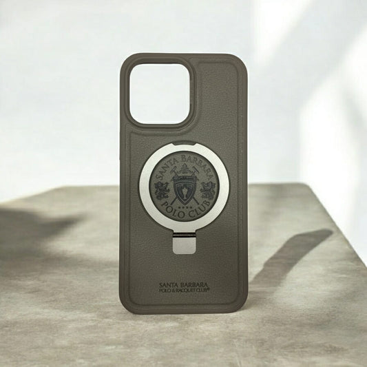 iPhone 15 Pro Max Polo PRIMO Standable Leather Case (DS-ST)