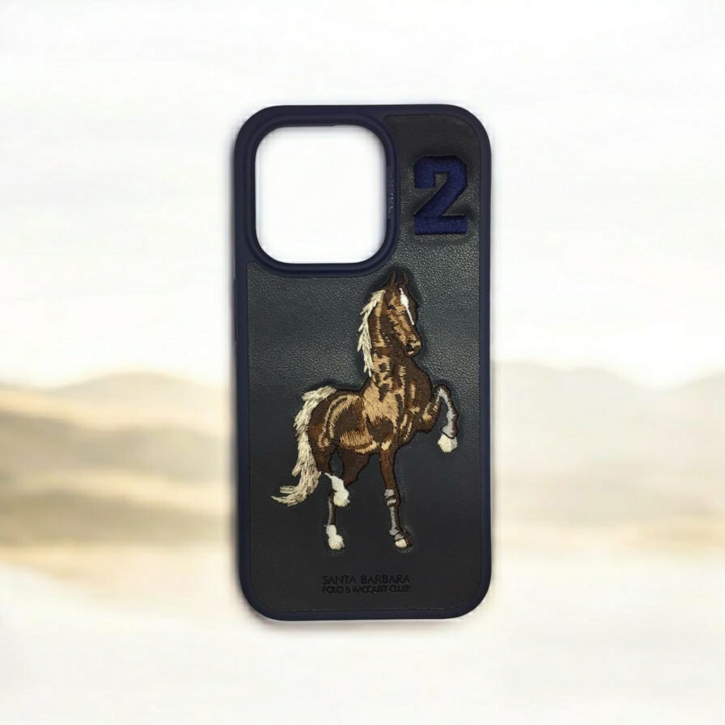 iPhone 15 Pro Polo BORIS Leather Case (DS-ST)
